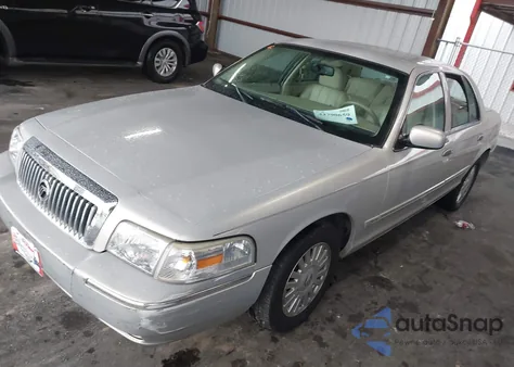 2008 Mercury Grand Marquis Ls from USA, damaged, VIN 2MEFM75V48X611205